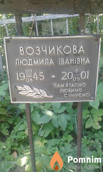 Возчикова Людмила Іванівна