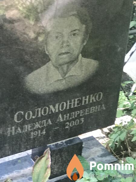 Соломоненко Надежда Андреевна