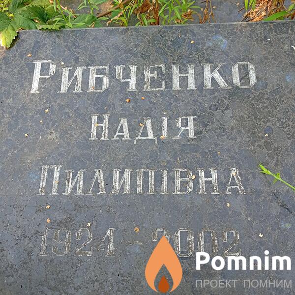Рибченко Надія Пилипена