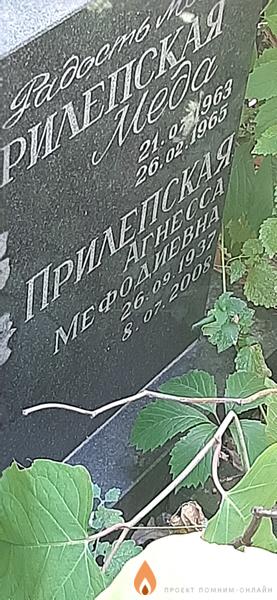 Прилепская Агнесса Мефодиевна