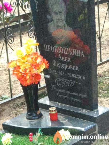 Пронюшкина Анна Фёдоровна