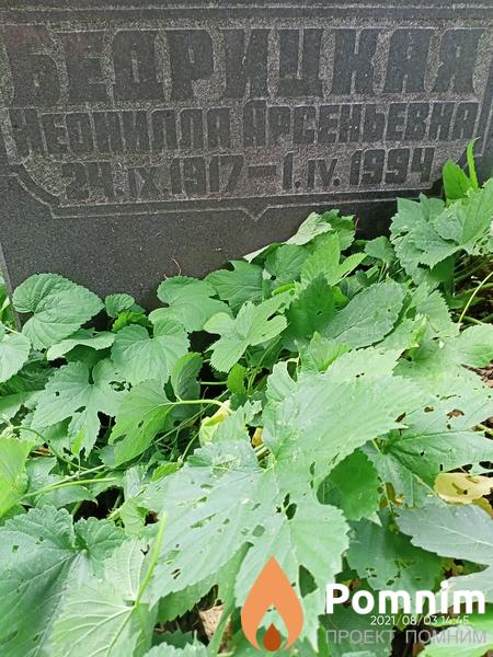 Бедрицкая Неонила Арсеньевна