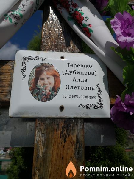 Терешкодубинова Алла Олеговна