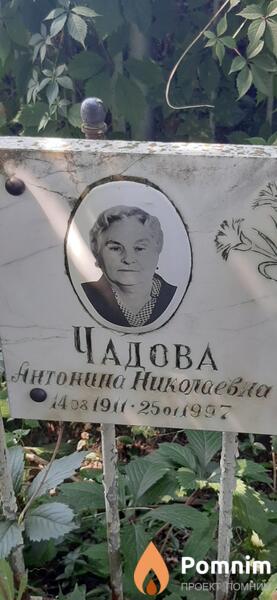 Чадова Антонина Николаевна