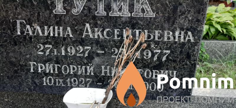 Тутик Галина Аксентьевна