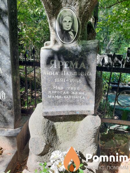 Ярема Анна Павловна