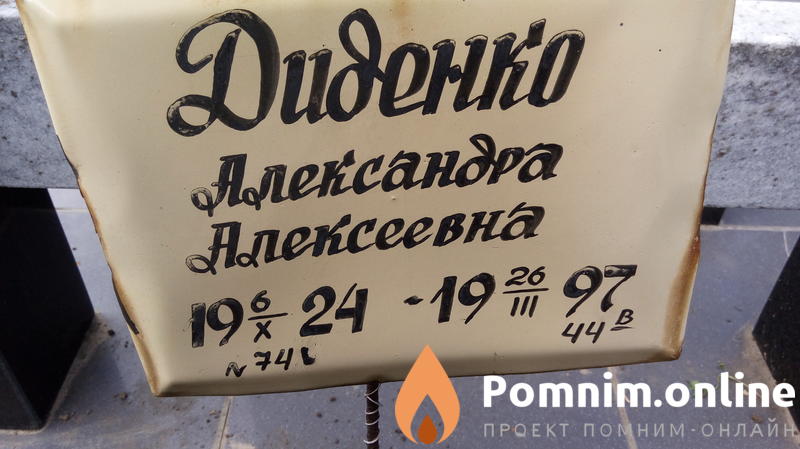 Диденко Александра Алексеевна