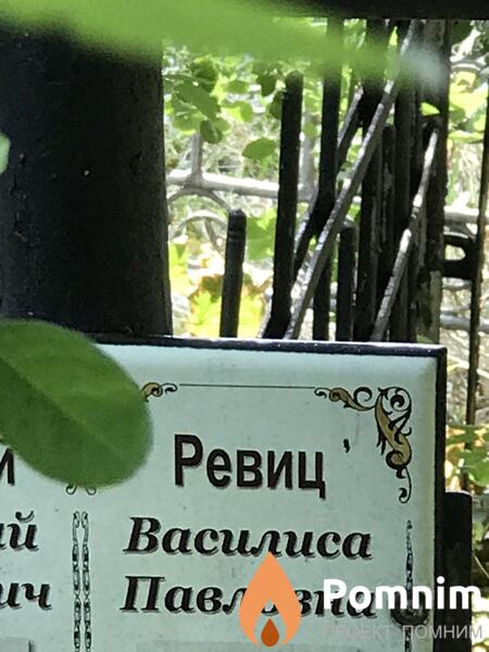 Ревиц Василиса Павловна