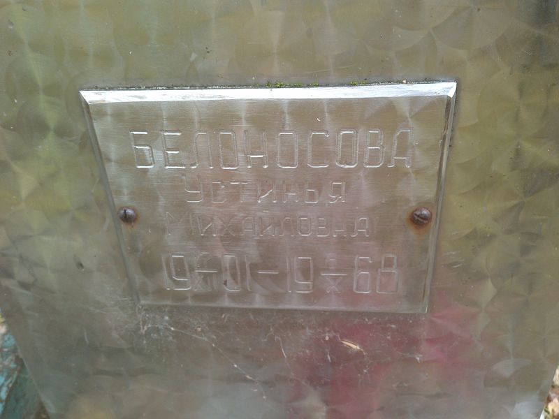 Устинья Белоносова Михайловна