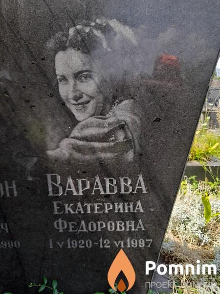 Варавва Екатерина Федоровне