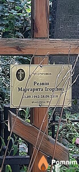 Резвин Маргарита Игоревна