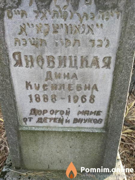 Яновицкая Дина Кусилевна
