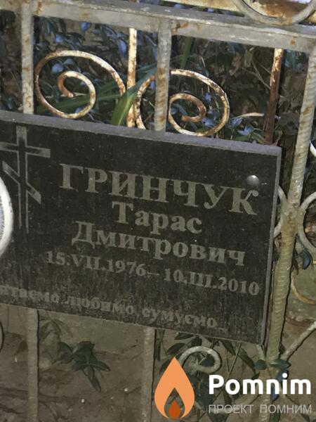 Гринчук Тарас Дмитрович