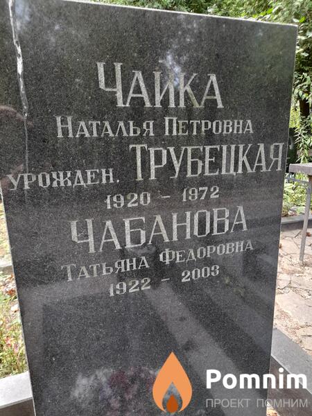Чабанова Татьяна Федоровна