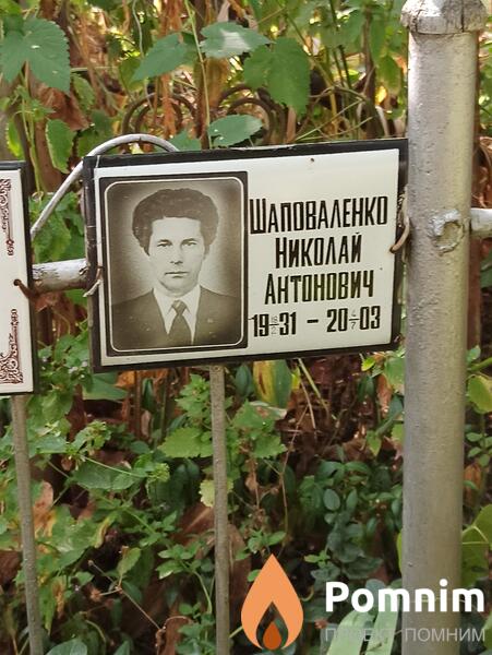 Шаповаленко Николай Антонович