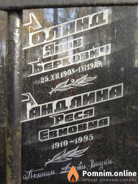 Гандлина Реся Евновна