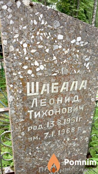 Шабала Леонид Тихонович