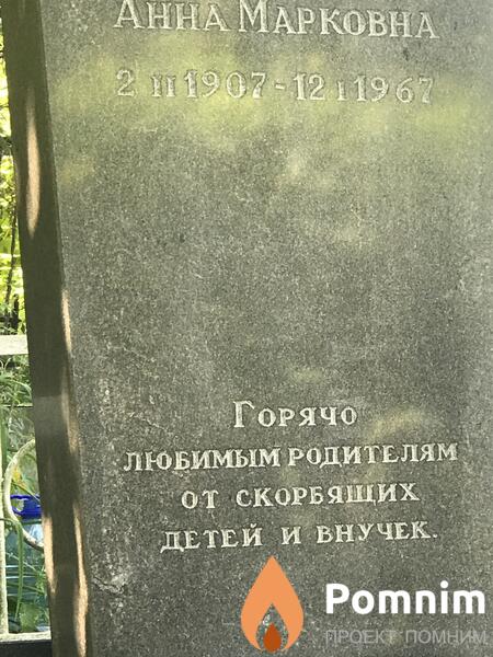 Погончик Анна Марковна