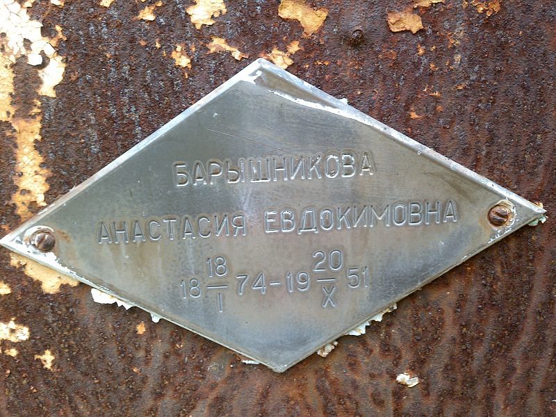 Барышникова Анастасия Евдокимовна
