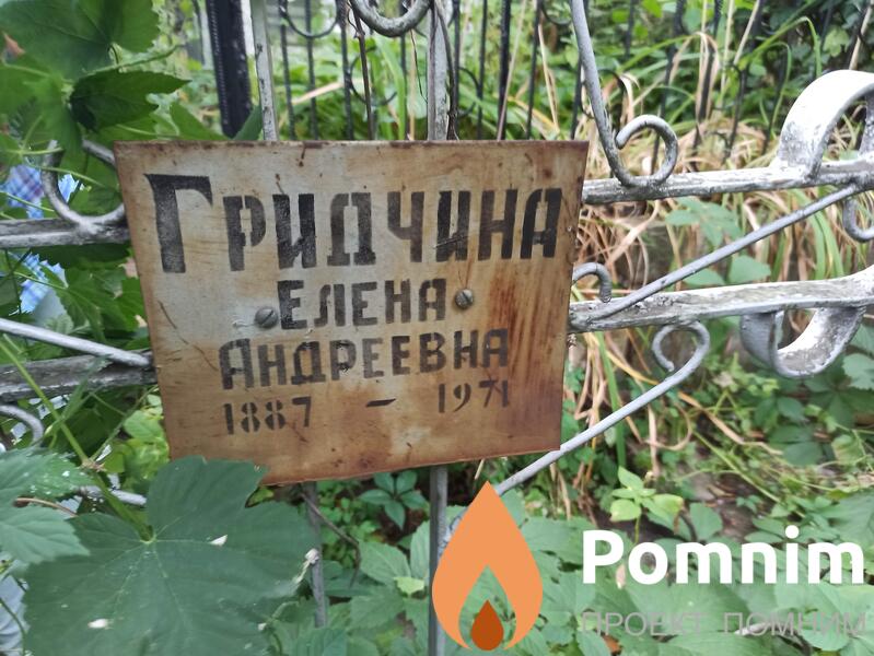 Гридчина Елена Андреевна