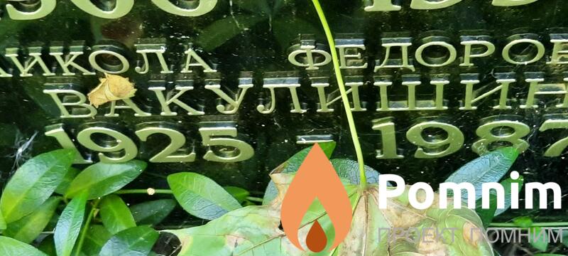 Вакулишин Микола Федорович