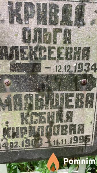 Малышева Ксения Кириловна