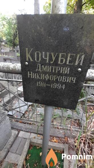 Кочубей Дмитрий Никифорович