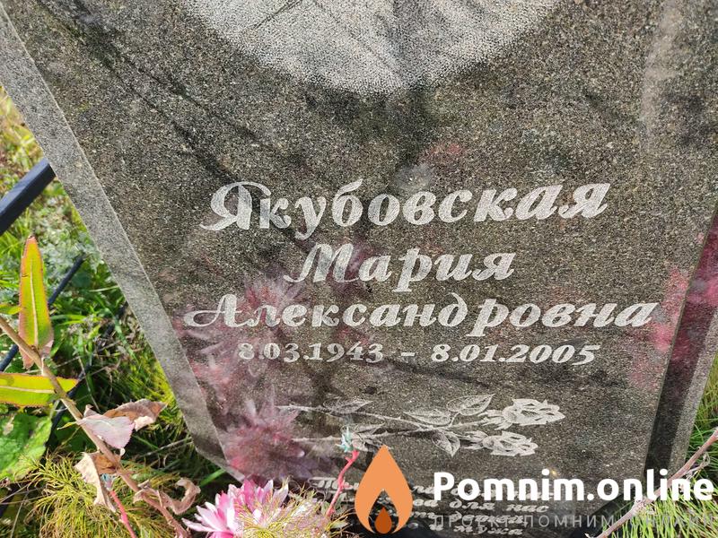 Якубовская Мария Александровна