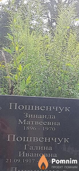 Пошвенчук Галина Ивановна
