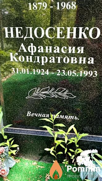 Недосенко Афанасия Кондратовна