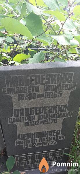 Подберезкина Елизавета Ананьевна