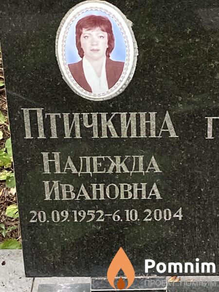 Птичкина Надежда Ивановна