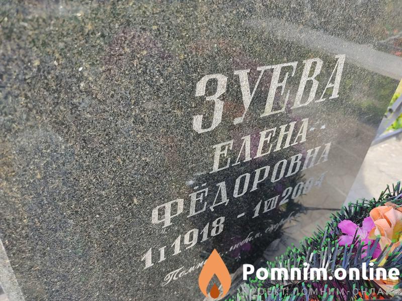 Зуева Елена Фёдорова