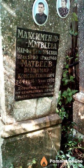 Максименкоматвеева Марфа Григорьевна