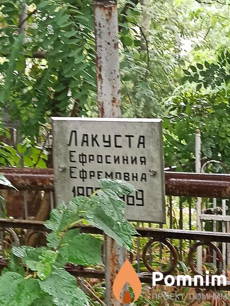 Лакуста Ефросиния Ефремовна