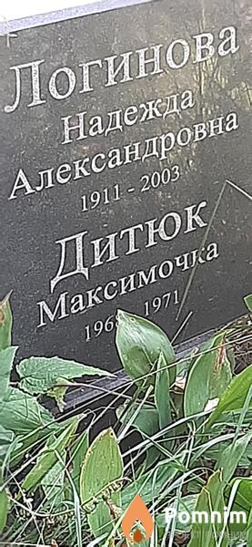 Дитюк Надежда Максимочка