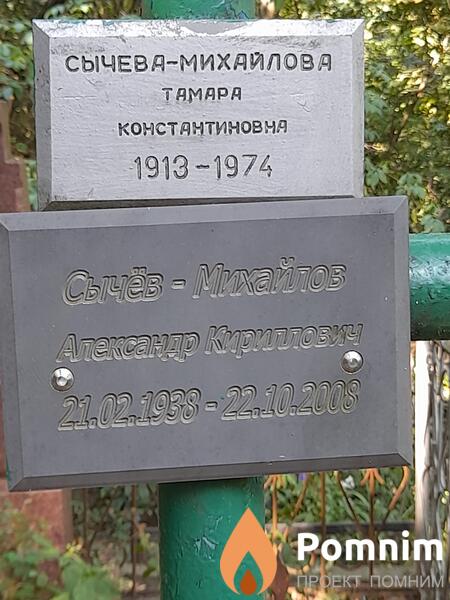 Сычевамихайлова Тамара Константиновня