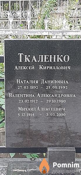 Ткаленко Валентина Александровна