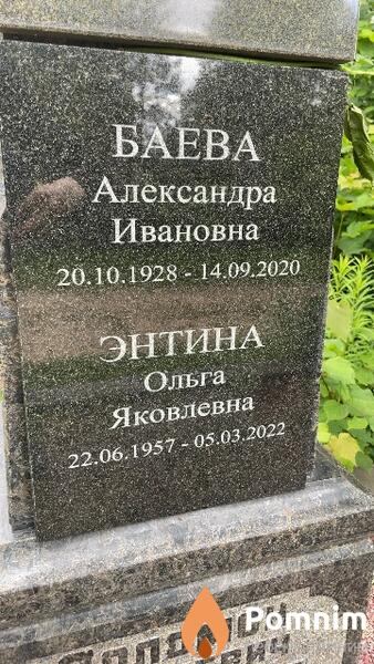 Баева Александра Ивановна