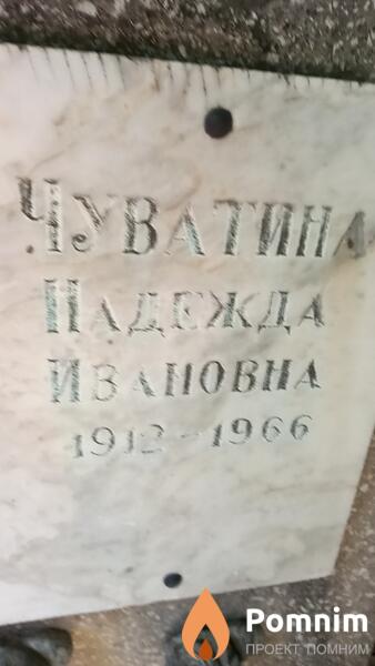 Чуватина Надежда Ивановна
