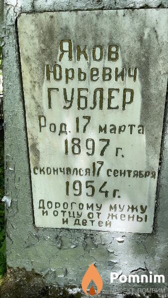 Гублер Яков Юрьевич