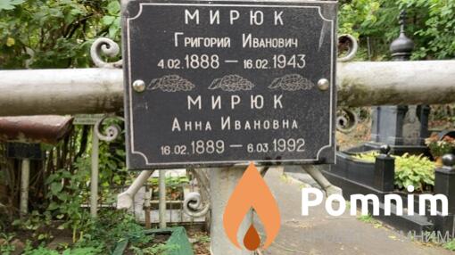 Мирюк Анна Ивановна
