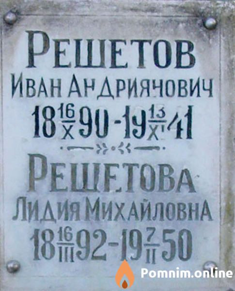 Решетов Иван Андриянович