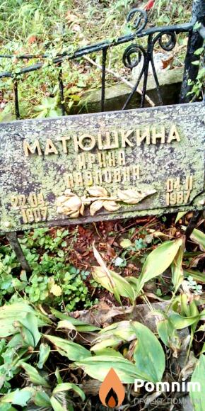 Матюшкина Ирина Павловна