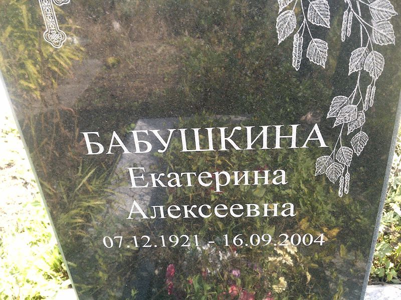 Бабушкина