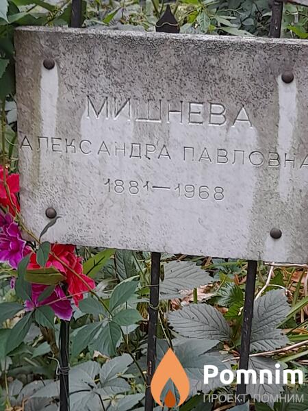 Мишнева Александра Павловна