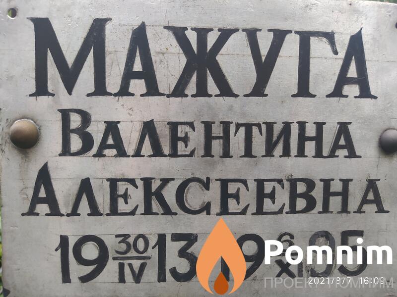 Мажуга Валентина Алексеевна