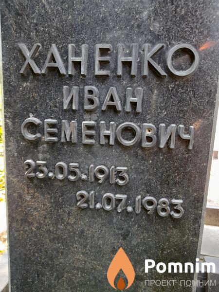 Ханенко Иван Семенович