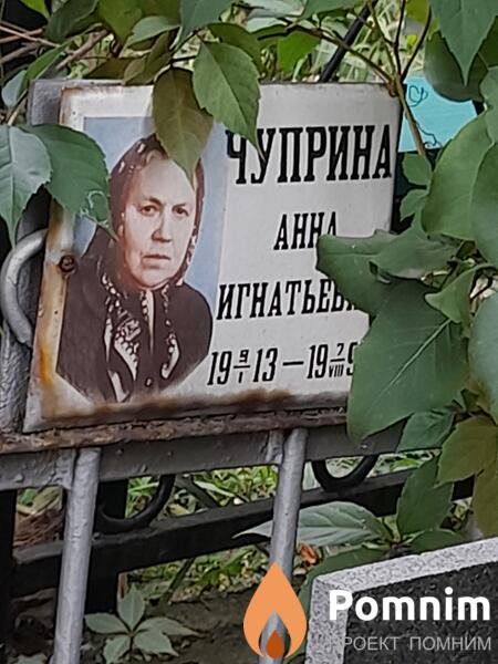Чуприна Анна Игнатьевна