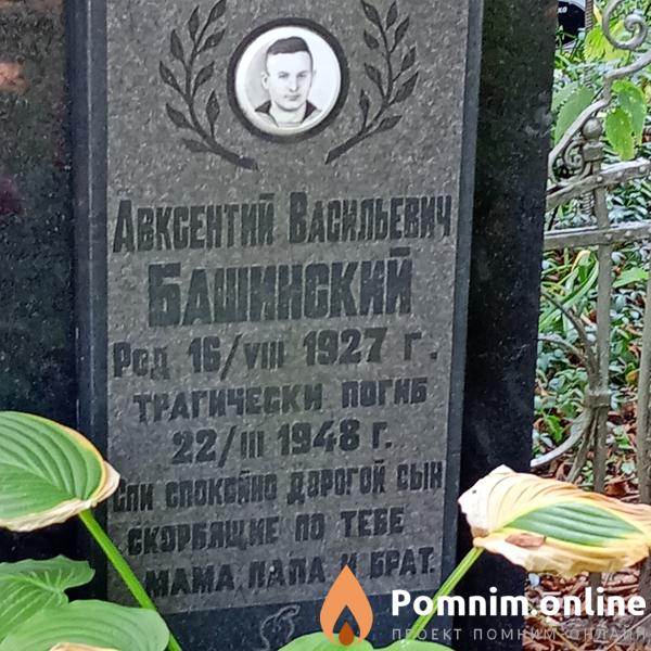 Башинский Авксентий Васильевич